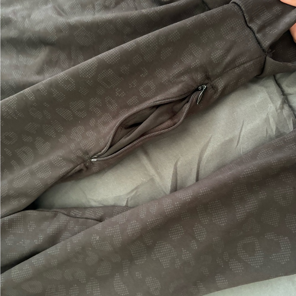 Women's Brown Quarter-Zip Sweatshirt - Picture 2 of 6